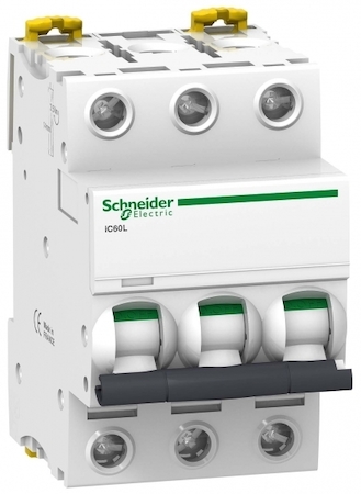 Schneider Electric A9F95301 АВТОМАТИЧЕСКИЙ ВЫКЛЮЧАТЕЛЬ iC60L 3П 1A K
