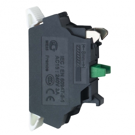 Schneider Electric ZBE1025 БЛОК-КОНТАКТ 1НЗ ПРУЖИННЫЙ ЗАЖИМ