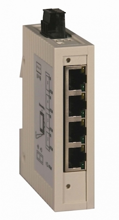 Schneider Electric TCSESU043F1N0 КОММУТАТОР CONNEXIUM (UNMANAGED) 4TX/1FX