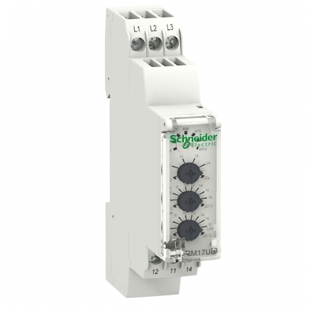 Schneider Electric RM17UB310 РЕЛЕ КОНТРОЛЯ НАПРЯЖЕНИЯ ФАЗА-ФАЗА 1СО