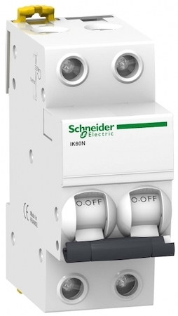 Schneider Electric A9K24250 АВТОМАТИЧЕСКИЙ ВЫКЛЮЧАТЕЛЬ iK60 2П 50A C