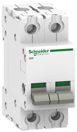 Schneider Electric A9S60291 ВЫКЛЮЧАТЕЛЬ НАГРУЗКИ iSW 2П 100A