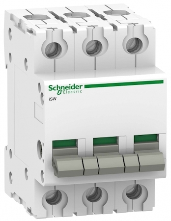 Schneider Electric A9S60391 ВЫКЛЮЧАТЕЛЬ НАГРУЗКИ iSW 3П 100A