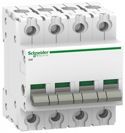 Schneider Electric A9S60463 ВЫКЛЮЧАТЕЛЬ НАГРУЗКИ iSW 4П 63A
