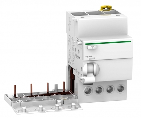 Schneider Electric A9V54425 БЛОК ДИФФ. ЗАЩ. Vigi iC60 4П 25A 300mA A-ТИП