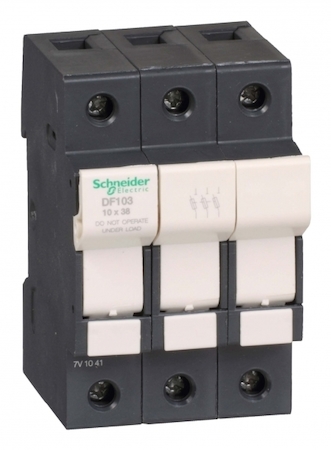 Schneider Electric DF103 РАЗЪЕДИНИТЕЛЬ-ПРЕДОХРАНИТЕЛЬ 32A.3P.10Х38