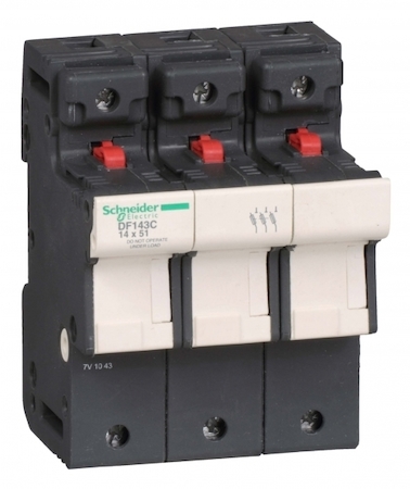 Schneider Electric DF143C РАЗЪЕДИНИТЕЛЬ-ПРЕДОХРАНИТЕЛЬ 50A.3P.14Х51