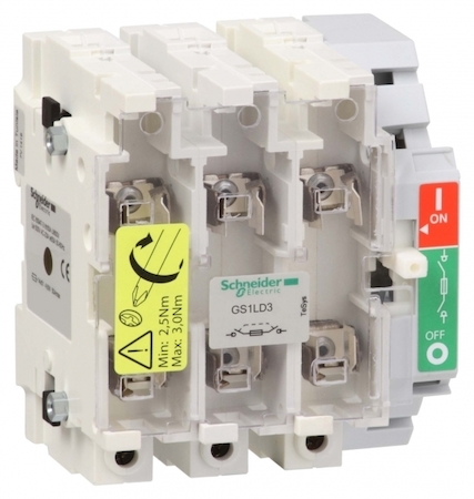 Schneider Electric GS1LD3 ВЫКЛЮЧАТЕЛЬ-РАЗЪЕДИНИТЕЛЬ-ПРЕДОХРАНИТЕЛЬ 3X160A 0