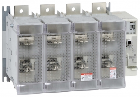 Schneider Electric GS2S4 ВЫКЛЮЧАТЕЛЬ-РАЗЪЕДИНИТЕЛЬ-ПРЕДОХРАНИТЕЛЬ 4X 630A 3