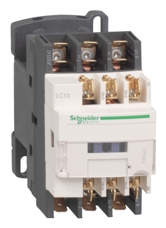 Schneider Electric LC1D099P7 КОНТАКТОР D 3Р, 9 A, НО+НЗ, 230V 50/60 ГЦ, ЗАЖИМ ФАСТОН