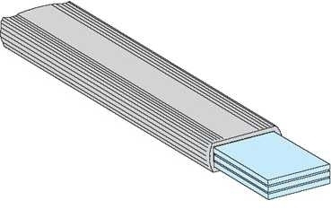 Schneider Electric 04751 ИЗОЛИР.ГИБ.ШИНКА, 32Х5 ММ, ДЛИНА 1800 ММ
