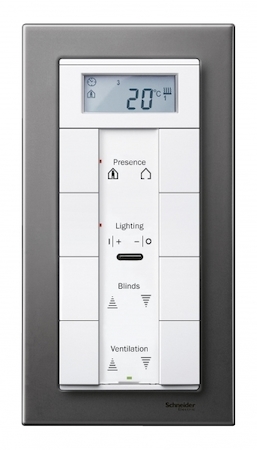 Schneider Electric MTN403814 MERTEN M-Elegance РАМКА металлическая 2 поста б/перегородки, СЕРЫЙ РОДИЙ, SM