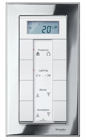 Schneider Electric MTN403839 MERTEN M-Elegance РАМКА металлическая 2 поста б/перегородки, ХРОМ, SM