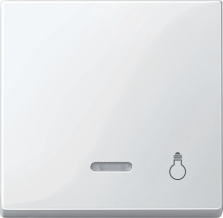 Schneider Electric MTN435919 MERTEN КЛАВИША с окошком д/свет.индикации и пиктогр"свет", ПОЛ.БЕЛЫЙ, SM