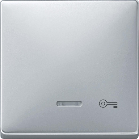 Schneider Electric MTN437660 Клавиша с окошком для светоиндикатора и quot;КЛЮЧ и quot; АЛЮМ