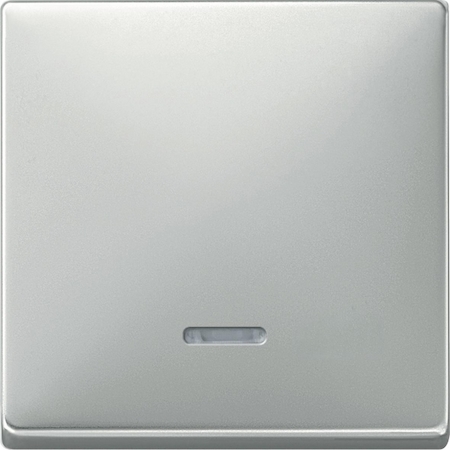 Schneider Electric MTN438046 MERTEN КЛАВИША с окошком д/световой индикации СТАЛЬ, SD