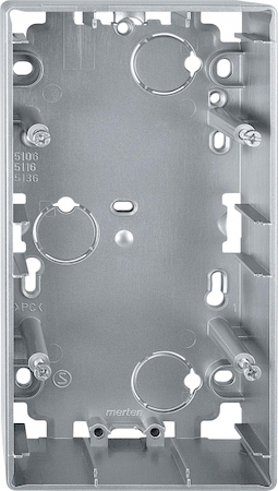 Schneider Electric MTN510660 Корпус для открытого монтажа, 2 поста АЛЮМ