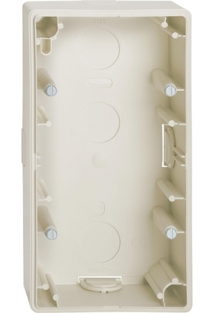 Schneider Electric MTN512244 MERTEN КОРПУС M-SMART для открытого монтажа, 2-пост, БЕЖЕВЫЙ, SM