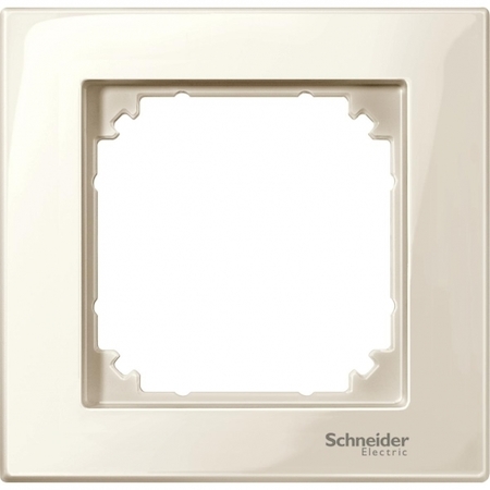 Schneider Electric MTN515144 MERTEN M-Plan РАМКА 1 пост, БЕЖЕВЫЙ, SM