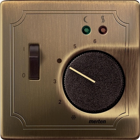 Schneider Electric MTN537543 MERTEN ЦЕНТР. ПЛАТА ТЕРМОРЕГ-РА ПОЛА, АНТ. ЛАТУНЬ