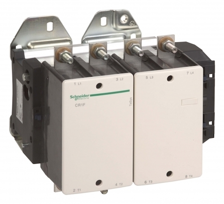 Schneider Electric CR1F5004M7 КОНТАКТОР С ЗАЩЕЛКОЙ СЕРИИ CR. 500А, 4Х ПОЛЮСНЫЙ,220В 50/60ГЦ, ВИНТОВОЙ ЗАЖИМ