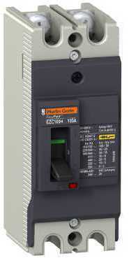 Schneider Electric EZC100H2045 АВТ. ВЫКЛ. EZC100 30 KA/380 В 2П/2Т 45 A