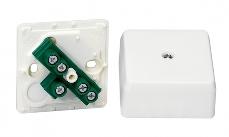 Schneider Electric IMT36352 СОЕД. КОРОБКА IP20 60Х60 С КОЛОД 5*440V