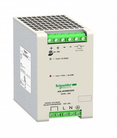 Schneider Electric ABL4RSM24200 БЛОК ПИТАНИЯ SLIM 1ФАЗ 24В 20A