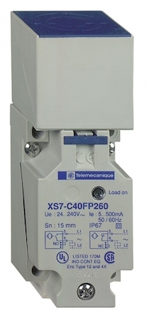 Schneider Electric XS7C40DP210TF ИНДУКТИВНЫЙ ДАТЧИК ПРЯМОУГ.
