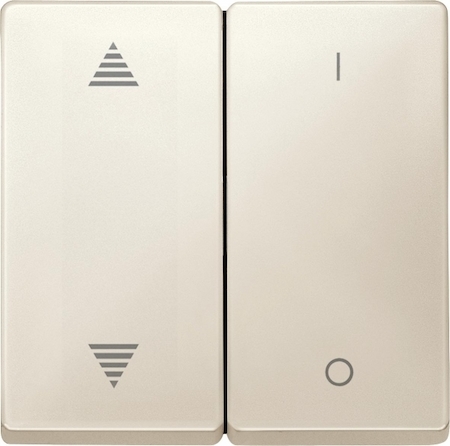 Schneider Electric MTN626744 SD,Клавиша для модуля 2 кнопочного выключателя, РИС ВВ/ВН,1/0,БЕЖ