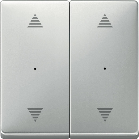 Schneider Electric MTN626846 SM,Клавиша для модуля 2 кнопочного выключателя, РИС ВВ/ВН, сталь