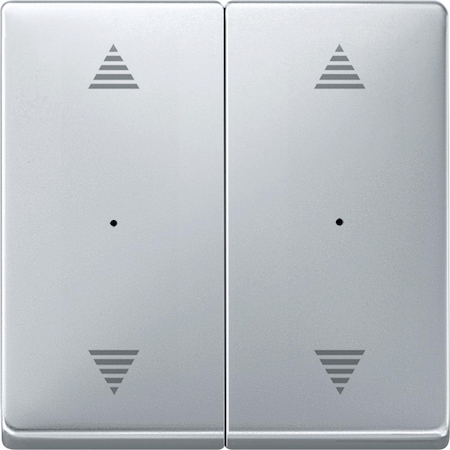 Schneider Electric MTN626860 SM,Клавиша для модуля 2 кнопочного выключателя, РИС ВВ/ВН, АЛЮМ