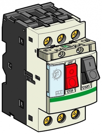 Schneider Electric GV2ME10AE1TQ АВТ.ВЫКЛ. С КОМБ.РАСЦЕП. 4-6,3