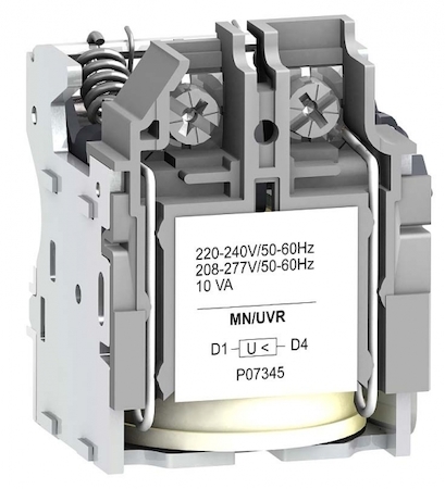 Schneider Electric LV429411 РАСЦЕПИТЕЛЬМИН.НАПРЯЖ. MN 30В ПОСТ.ТОКА