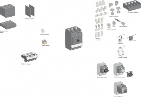 Schneider Electric LV438329 КОНТАКТНАЯ ПЛАСТИНАДЛЯ ПАРАЛЛ. СОЕД. 3Х ПОЛЮС