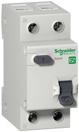 Schneider Electric EZ9D34625 ДИФ. АВТ. ВЫК. EASY 9 1П+Н 25А 30мА C AC