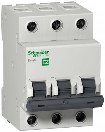 Schneider Electric EZ9F34340 АВТ. ВЫКЛ. EASY 9 3П 40А С 4,5кА 400В =S=