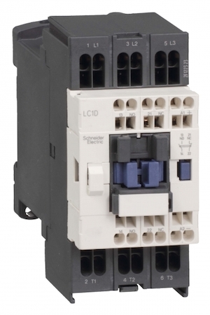 Schneider Electric LC1D3235P7 КОНТАКТОР D 3Р, 32 A, НО+НЗ, 230V 50/60 ГЦ, ПРУЖИННЫЙ ЗАЖИМ