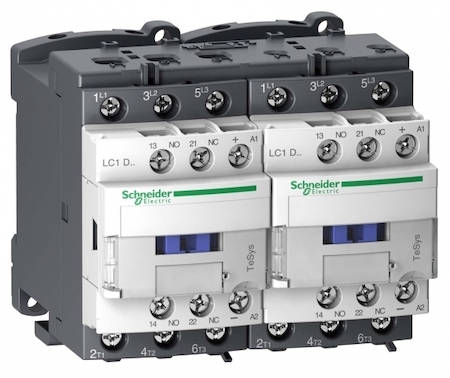 Schneider Electric LC2D18BL КОНТАКТОР РЕВ.3Р,18A,НО+НЗ,24V DС,2.4 ВТ