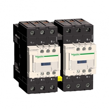 Schneider Electric LC2D65AP7 3Р РЕВЕРСИВНЫЙ КОНТАКТОР EVERLINK AC3 440В 65A КАТУШКА УПР. 230В AC 50/60ГЦ