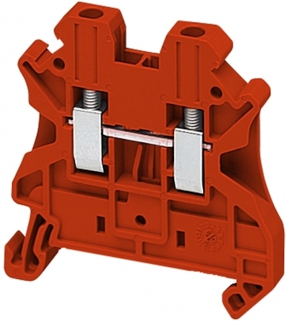Schneider Electric NSYTRV22RD КЛЕММНИК ВИНТОВОЙ ПРОХОДНОЙ,СЕЧЕНИЕ ПРОВОДА 2,5ММ2, 2 ТОЧКИ ПОДКЛЮЧЕНИЯ,КР