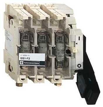 Schneider Electric GS1QQ3 Switch-disconnector fuse body GS1, TeSys GS, 3p, DIN, 400A