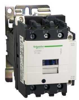 Schneider Electric LC1D50SD КОНТАКТОР.3Р,50A,НО+НЗ,72V-