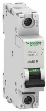 Schneider Electric MGN61506 Автоматический выключатель C60H-DC 1п 6а c 250В пост