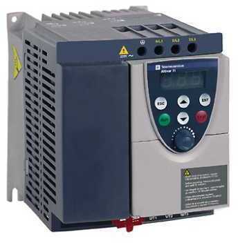 Schneider Electric ATV11HU29M3A Variable speed drive ATV11, 1,5kW, 230V 3-phase supply, IP20