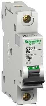 Schneider Electric 25091 АВТ. ВЫКЛ. C60H 1П 50A D