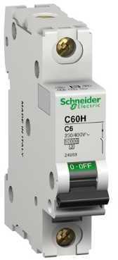 Schneider Electric 24957 АВТ. ВЫКЛ. C60H 1П 3A C