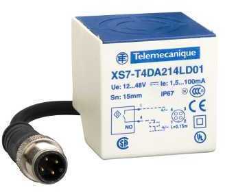 Schneider Electric XS7T4DA214LD КУБ. ДАТЧИК 40Х40