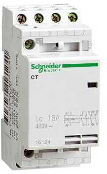 Schneider Electric 16124 Модульный контактор CT 16А 4НО 230В