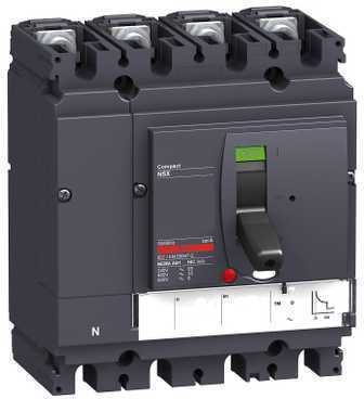 Schneider Electric LV434575 Автоматический выключатель VigiComPact NSX400F, 36 kA при 415 В пер.тока, расцеп.MicroLogic 2.3-AB 400A, Vigi MH, 4П4Т